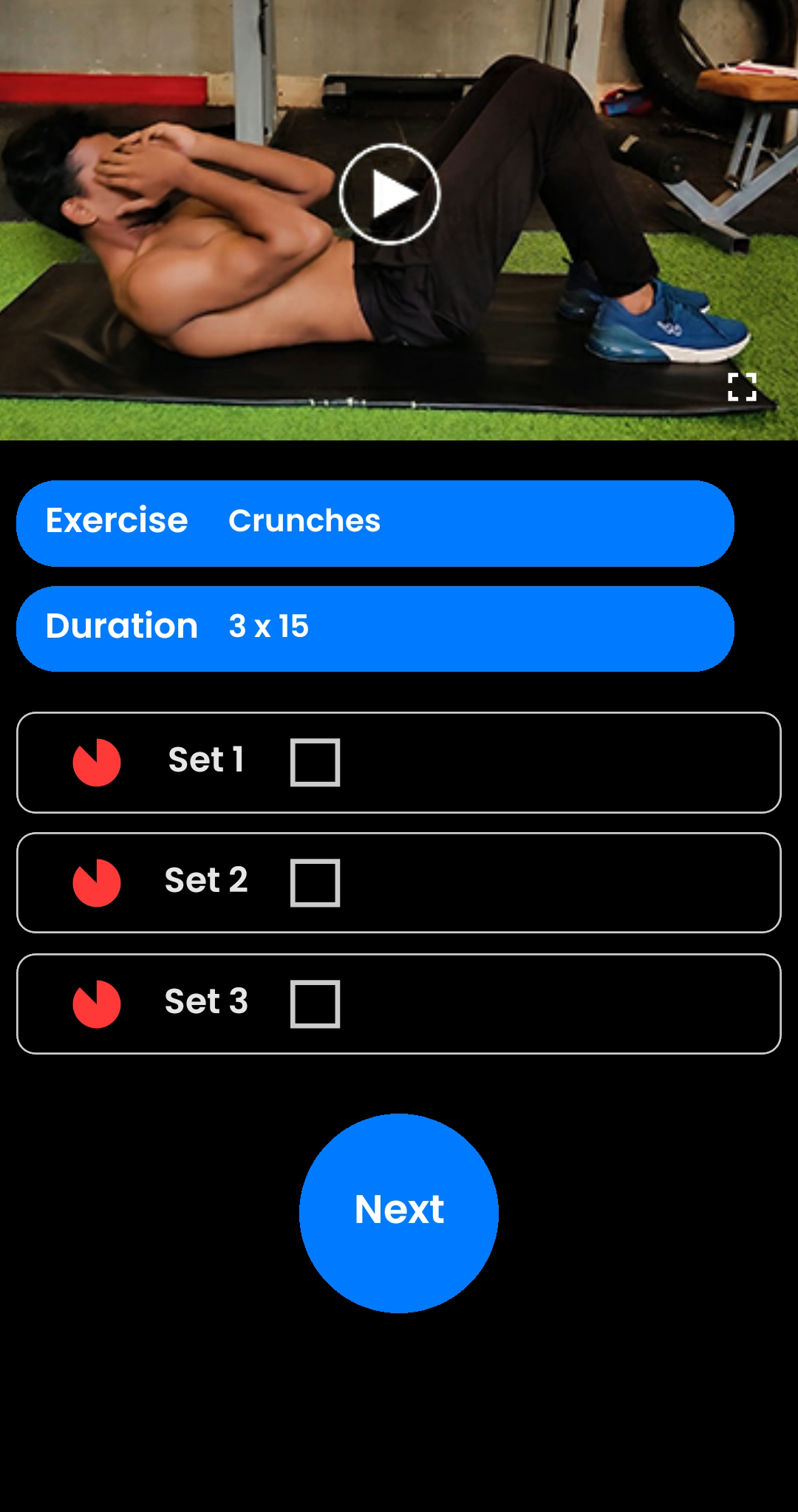Workout Sets